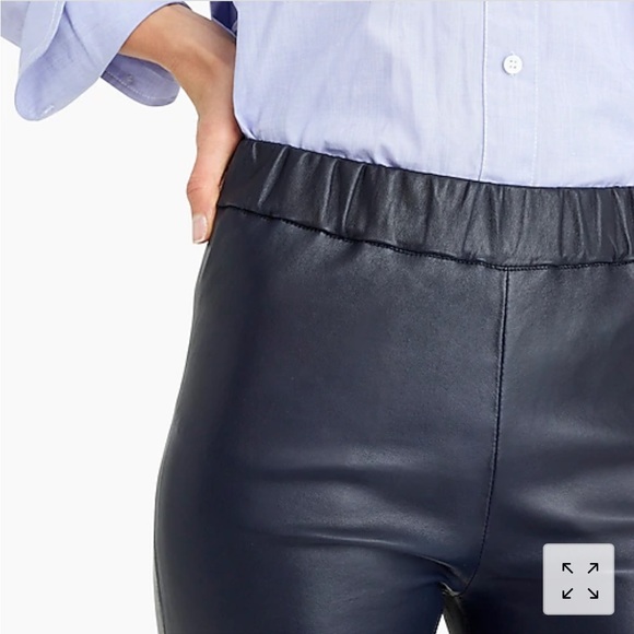 J.Crew Collection leather leggings - Picture 5 of 13